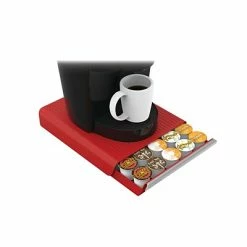 Cheapest 💯 Organizers & Dispensers Mind Reader 'Coupe' 30 Capacity Coffee Pod Drawer, Red (TRY30-RED) 🌟 -Coffee Sales Store unnamed file 1989