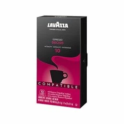 Hot Sale 👍 Single Serve Cups & Pods Lavazza Espresso Deciso Coffee, Nespresso Original Capsule, Dark Roast, 10/Box (1953000983) 🥰 -Coffee Sales Store unnamed file 1992