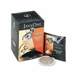 Flash Sale 🎉 JavaOne Java One® Single Cup Breakfast Blend Ground Coffee Pods, Regular, .3 Oz., Pack Of 14 (JTC30106) 🌟