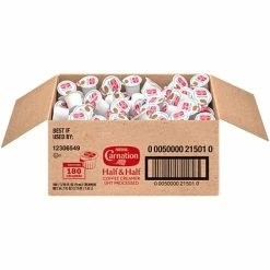 New ⌛ Creamers Carnation Half And Half Liquid Creamer, 0.3 Oz., 180/Carton (NES21501) 😉