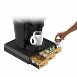 Best Pirce ✔️ Organizers & Dispensers Mind Reader Anchor Wood Veneer Coffee Pod Storage Drawer For 36 K-Cup, Black (TRAY6-BRN) 🥰 -Coffee Sales Store unnamed file 2037
