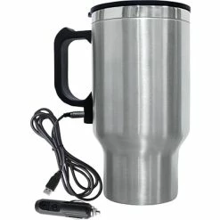 Promo 👍 Coffee Machine Accessories Brentwood Electric Coffee Mug W/wire Car Plug ❤️