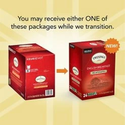 Coupon ✨ K-Cups Twinings Of London English Breakfast Decaf Tea, Keurig K-Cup Pods, 24/Box (F08757) 🥰 -Coffee Sales Store unnamed file 2120