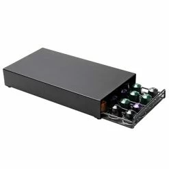 Buy ✔️ Coffee Organizers & Dispensers Mind Reader 4 Compartment Stainless Steel Coffee Organizer, Black (NESHTRAY-BLK) 🧨 -Coffee Sales Store unnamed file 2221