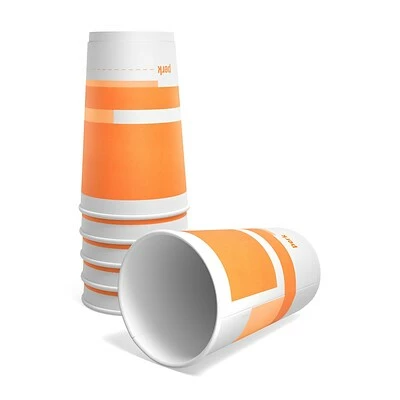 Cheap 🔥 Paper Cups Perk™ Insulated Double Wall Paper Hot Cup, 16 Oz., White/Orange, 30/Pack (PK59484) 💯 4 Cheap 🔥 Paper Cups Perk™ Insulated Double Wall Paper Hot Cup, 16 Oz., White/Orange, 30/Pack (PK59484) 💯 - Image 4