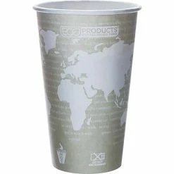 Top 10 😍 Sustainable Cups Eco-Products World Art Hot Cups, 16 Oz., Green, 50/Pack (EP-BHC16-WA) 🥰