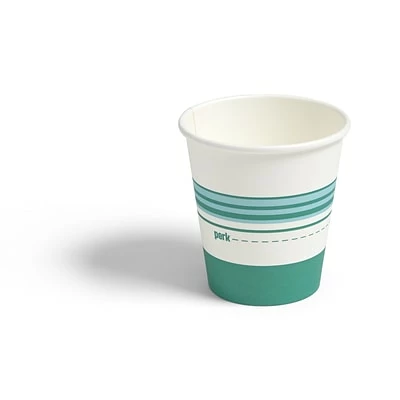 Promo 👍 Paper Cups Perk™ Paper Hot Cup, 10 Oz., White/Teal, 500/Carton (PK54366CT) 🌟 2 Promo 👍 Paper Cups Perk™ Paper Hot Cup, 10 Oz., White/Teal, 500/Carton (PK54366CT) 🌟 - Image 2