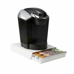Best reviews of 😀 Organizers & Dispensers Mind Reader 'Coupe' 30 Capacity Coffee Pod Drawer, White (TRY30-WHT) 👍