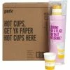 Buy 👍 Paper Cups Perk™ Paper Hot Cup, 8 Oz., White/Yellow, 500/Carton (PK45592CT) 🎉