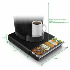 Top 10 ⭐ Organizers & Dispensers Mind Reader Hero Plastic Coffee Drawer, Black (TRY26PC-BLK) 👏 -Coffee Sales Store unnamed file 2358