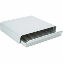 Hot Sale ✔️ Organizers & Dispensers Mind Reader K-Cup Single Serve Plastic Coffee Pod Storage Drawer Organizer, Gray (2TRY26PC-GRY) 😍