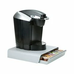 Hot Sale ✔️ Organizers & Dispensers Mind Reader K-Cup Single Serve Plastic Coffee Pod Storage Drawer Organizer, Gray (2TRY26PC-GRY) 😍 -Coffee Sales Store unnamed file 2375