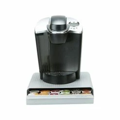 Hot Sale ✔️ Organizers & Dispensers Mind Reader K-Cup Single Serve Plastic Coffee Pod Storage Drawer Organizer, Gray (2TRY26PC-GRY) 😍 -Coffee Sales Store unnamed file 2376