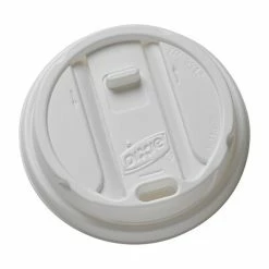 Coupon 😍 Disposable Lids Dixie Large Reclosable Plastic Lid, 16 Oz., White, 1000/Carton (TP9542) 🎁