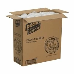 Coupon 😍 Disposable Lids Dixie Large Reclosable Plastic Lid, 16 Oz., White, 1000/Carton (TP9542) 🎁 -Coffee Sales Store unnamed file 2380
