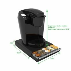 Best reviews of ✔️ Organizers & Dispensers Mind Reader 'Coupe' 30 Capacity Coffee Pod Drawer, Black (TRY30-BLK) 🥰 -Coffee Sales Store unnamed file 2395