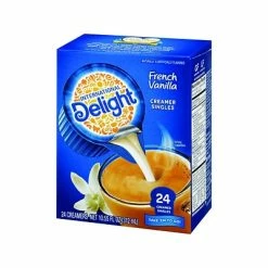 Best Pirce 😍 Creamers International Delight French Vanilla Dairy Free Liquid Creamer, 0.44 Oz., 24/Box (WWI100681) 😍 -Coffee Sales Store unnamed file 2420