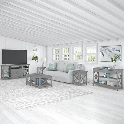 Promo โจ Accent & Coffee Tables Bush Furniture Key West 47" X 24" Coffee Table, Cape Cod Gray (KWT148CG-03) ๐ 6 Promo โจ Accent & Coffee Tables Bush Furniture Key West 47" X 24" Coffee Table, Cape Cod Gray (KWT148CG-03) ๐ - Image 6