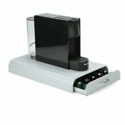 Deals ✔️ Organizers & Dispensers Mind Reader Anchor Coffee Pod Storage Drawer For 50 Nespresso Capsules, Silver/Gray (NEST3PC-GRY) 😀 -Coffee Sales Store unnamed file 2448