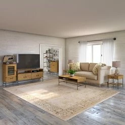 Brand new 😍 Kathy Ireland® Home By Bush Furniture Accent & Coffee Tables Kathy Ireland® Home By Bush Furniture Ironworks Coffee Table, Vintage Golden Pine (KI50111-03) 🧨 -Coffee Sales Store unnamed file 2461