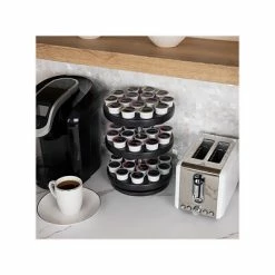 Deals 😉 Coffee Organizers & Dispensers Mind Reader Anchor Coffee Carousel, 45-Pod Capacity, Black (PODSUS45-BLK) ⭐ -Coffee Sales Store unnamed file 2506