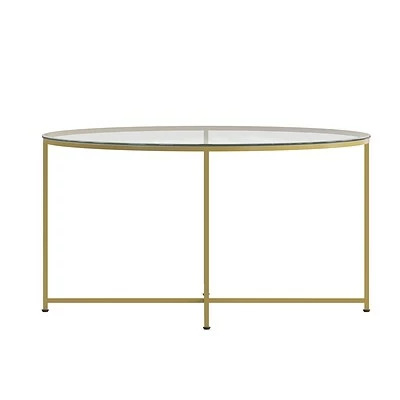 Best Pirce ๐ Coffee & Cocktail Tables Flash Furniture Greenwich Collection Coffee Table, Clear/Matte Gold (NANJH1786CT) ๐ฅฐ 8 Best Pirce ๐ Coffee & Cocktail Tables Flash Furniture Greenwich Collection Coffee Table, Clear/Matte Gold (NANJH1786CT) ๐ฅฐ - Image 8