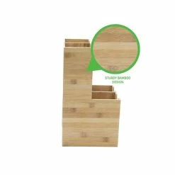 Deals 😉 Coffee Organizers & Dispensers Mind Reader 4 Compartment Bamboo Coffee Organizer, Brown (PTAILBM-BRN) 🎉 -Coffee Sales Store unnamed file 2546