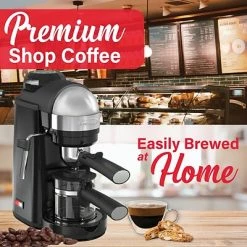 Coupon 🌟 Coffee Makers Machines Brewers Brentwood Espresso And Cappuccino Maker, Black (GA-135BK) ⌛ -Coffee Sales Store unnamed file 2582