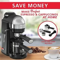 Coupon 🌟 Coffee Makers Machines Brewers Brentwood Espresso And Cappuccino Maker, Black (GA-135BK) ⌛ -Coffee Sales Store unnamed file 2583