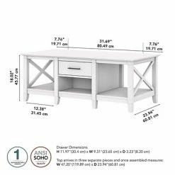 Top 10 ๐ Accent & Coffee Tables Bush Furniture Key West 47" X 24" Coffee Table With Storage, Pure White Oak (KWT148WT-03) โจ 11 Top 10 ๐ Accent & Coffee Tables Bush Furniture Key West 47" X 24" Coffee Table With Storage, Pure White Oak (KWT148WT-03) โจ -Coffee Sales Store unnamed file 2606