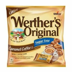 Best Pirce ⌛ Candy & Chocolate Werther's Original Sugar Free Caramel Coffee 🍬 Candy, 1.46 Oz., 12 Count (035537) 🎉