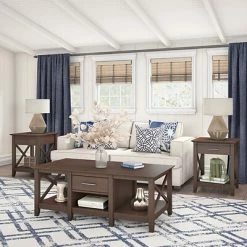 Wholesale 🎁 Accent & Coffee Tables Bush Furniture Key West 47" X 24" Coffee Table With Storage, Bing Cherry (KWT148BC-03) 😍 -Coffee Sales Store unnamed file 2621