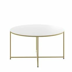 Best Pirce 🌟 Coffee & Cocktail Tables Flash Furniture Hampstead Collection Coffee Table, White (NANJH1787CT) 🧨 -Coffee Sales Store unnamed file 2635