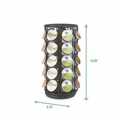 Top 10 ✨ Organizers & Dispensers Mind Reader 35 Capacity Rotating Metal K-Cup Carousel, Black (METCAR35-BLK) 😀 -Coffee Sales Store unnamed file 2676