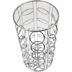 Best reviews of ✔️ Organizers & Dispensers Mind Reader 35 Capacity Rotating Metal K-Cup Carousel, Silver (METCAR35-SIL) 😍
