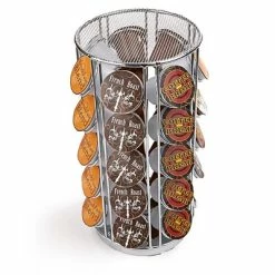 Best reviews of ✔️ Organizers & Dispensers Mind Reader 35 Capacity Rotating Metal K-Cup Carousel, Silver (METCAR35-SIL) 😍 -Coffee Sales Store unnamed file 2683