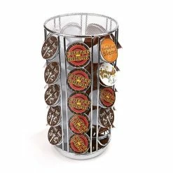 Best reviews of ✔️ Organizers & Dispensers Mind Reader 35 Capacity Rotating Metal K-Cup Carousel, Silver (METCAR35-SIL) 😍 -Coffee Sales Store unnamed file 2686