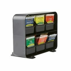Buy 👍 Organizers & Dispensers Mind Reader Clutch 6-Drawer Tea Bag Holder, Black (STBORG-BLK) 😍 -Coffee Sales Store unnamed file 2746
