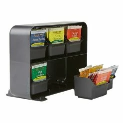Buy 👍 Organizers & Dispensers Mind Reader Clutch 6-Drawer Tea Bag Holder, Black (STBORG-BLK) 😍 -Coffee Sales Store unnamed file 2747