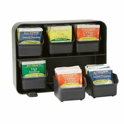 Buy 👍 Organizers & Dispensers Mind Reader Clutch 6-Drawer Tea Bag Holder, Black (STBORG-BLK) 😍 -Coffee Sales Store unnamed file 2748