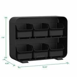 Buy 👍 Organizers & Dispensers Mind Reader Clutch 6-Drawer Tea Bag Holder, Black (STBORG-BLK) 😍 -Coffee Sales Store unnamed file 2750