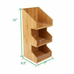Best reviews of 😀 Organizers & Dispensers Mind Reader 'Goldie' 3 Tier Condiment Organizer, Bamboo Wood (3TIERBMB-BRN) ⌛ -Coffee Sales Store unnamed file 2773