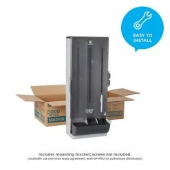 Brand new 🌟 Organizers & Dispensers Dixie Ultra SmartStock Series-O Classic Knife Dispenser By GP PRO, Translucent Black, 10”W X 8.78”D X 24.75”H (SSKD120) 💯 -Coffee Sales Store unnamed file 2779