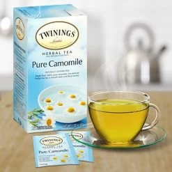 Flash Sale ⌛ Hot Tea Twinings Of London Herbal Tea, Pure Camomile, 1.76 Oz, 25/Box 🔔 -Coffee Sales Store unnamed file 2817