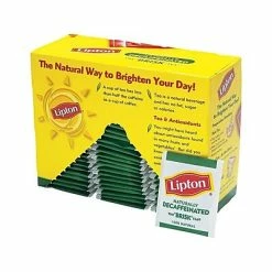 Deals 😉 Hot Tea Lipton Decaf Black Tea Bags, 72/Box (TJL00290) 🧨