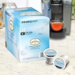 Cheapest 🎁 K-Cups Twinings Of London Pure Camomile Herbal Tea, Keurig K-Cup Pods, 24/Box (F08761) ⭐ -Coffee Sales Store unnamed file 2833