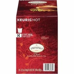 Flash Sale ❤️ K-Cups Twinings Of London Chai Tea, Keurig® K-Cup® Pods, 24/Box (TNA09954) 🔔