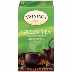 Best reviews of 🧨 Hot Tea Twinings Green Tea Bags, 25/Box (TNA51732) 🤩