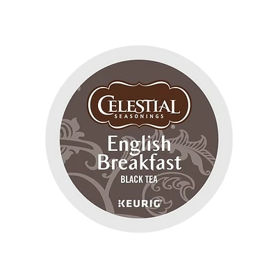 Coupon 👏 K-Cups Celestial Seasonings English Breakfast Tea, Keurig K-Cup Pods, 96/Carton (14731) ⌛ 3 Coupon 👏 K-Cups Celestial Seasonings English Breakfast Tea, Keurig K-Cup Pods, 96/Carton (14731) ⌛ - Image 3