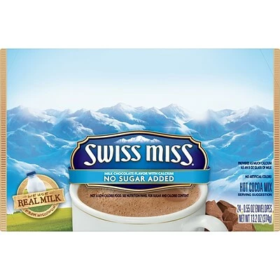Deals ๐ Hot Cocoa Swiss Miss No Sugar Added Cocoa, 0.55 Oz., 24/Box (HUN55584) ๐ฅ 2 Deals ๐ Hot Cocoa Swiss Miss No Sugar Added Cocoa, 0.55 Oz., 24/Box (HUN55584) ๐ฅ - Image 2